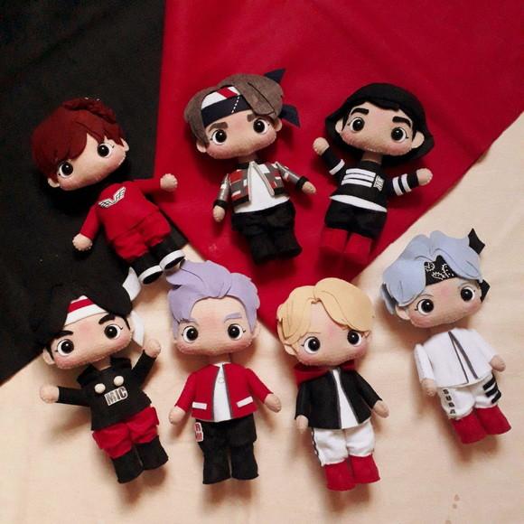 Coleção de Bonecos do Bts
