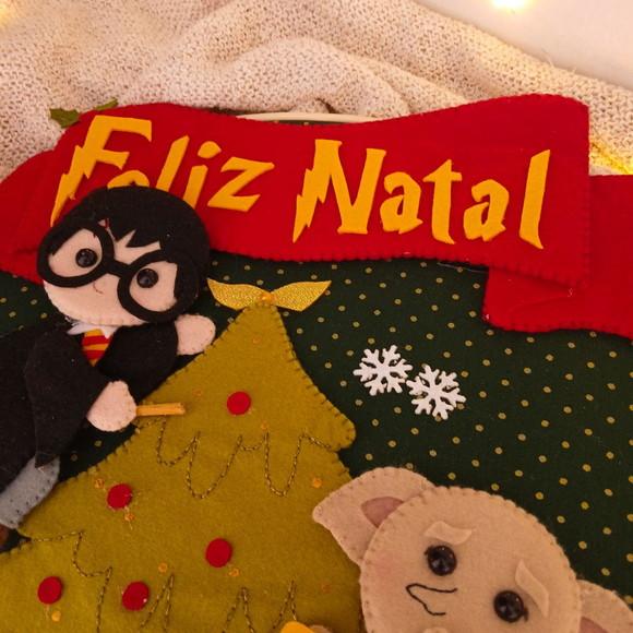 Guirlanda de Natal - Harry Potter