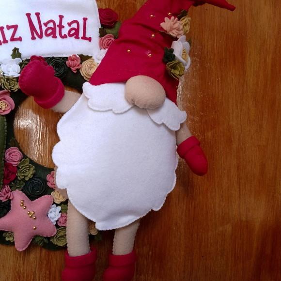 Guirlanda de Natal Gnomo
