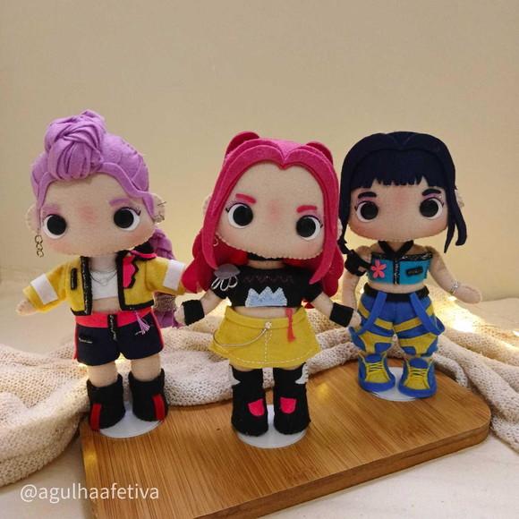 Kit Bonecas Guerreiras do Kpop