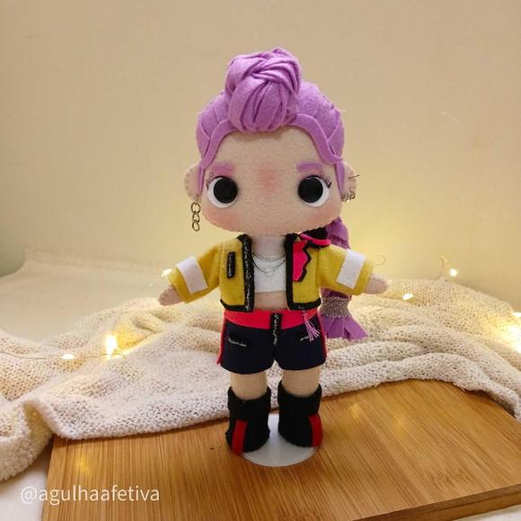 Kit Bonecas Guerreiras do Kpop