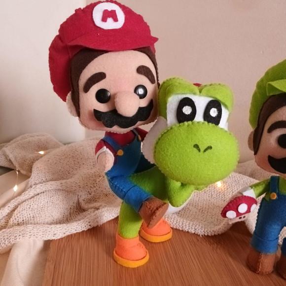 Kit Bonecos Mario Bros