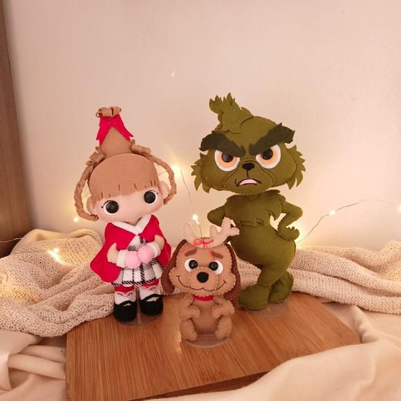 Kit Decoração de Natal- Grinch