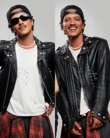 Boneco Bruno Mars - Look Clipe Apt