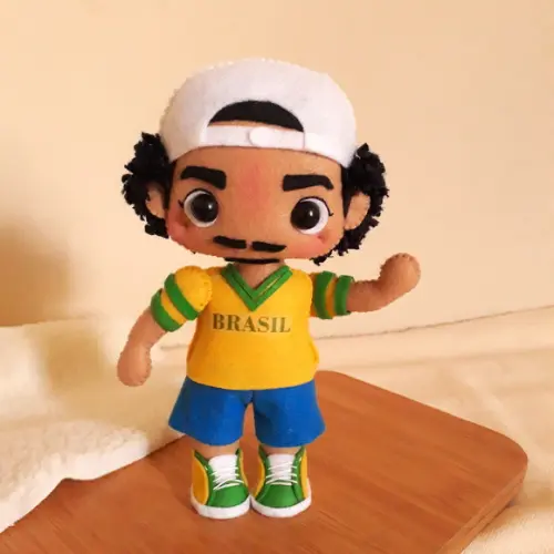 Boneco Bruno Mars - Look do Brasil