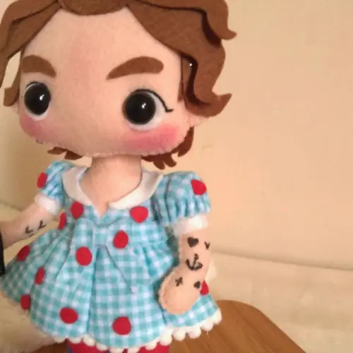 Boneco Harry Styles - Fantasia