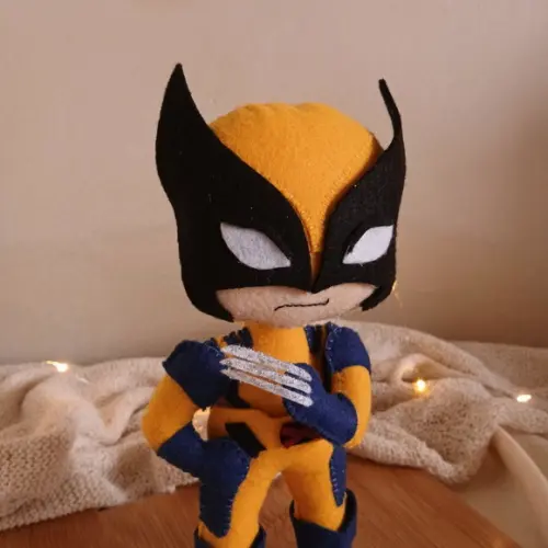 Boneco Wolverine - Feito a Mão