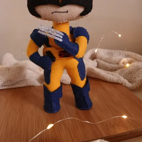 Boneco Wolverine - Feito a Mão