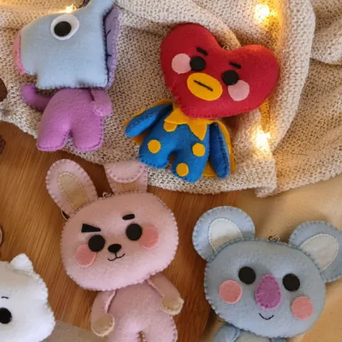 Chaveiros Bt21- Bts Baby