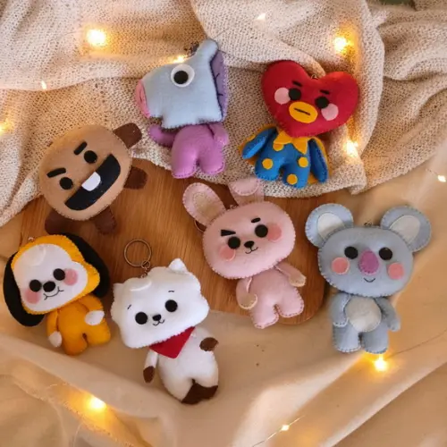 Chaveiros Bt21- Bts Baby