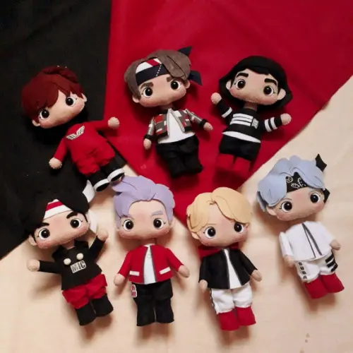 Coleção de Bonecos do Bts