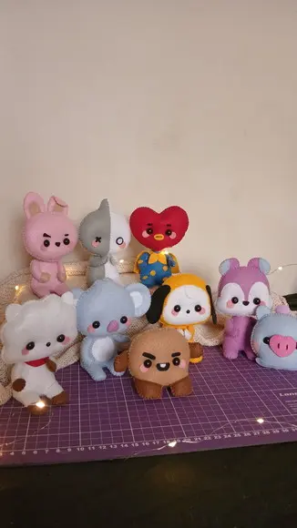 Coleção Bt21- Bts Baby