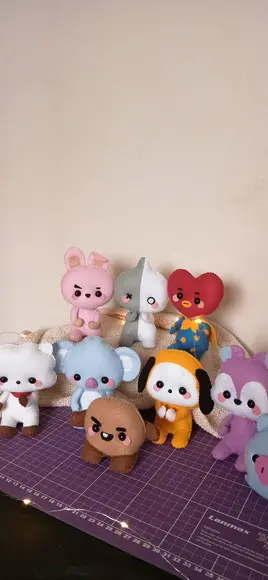 Coleção Bt21- Bts Baby