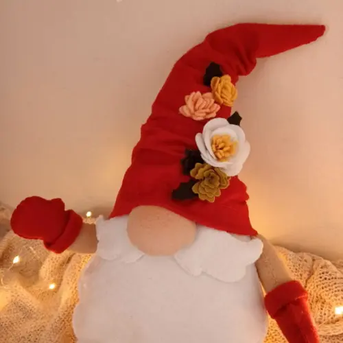 Gnomo de Natal com Perninhas - Decoração de Natal