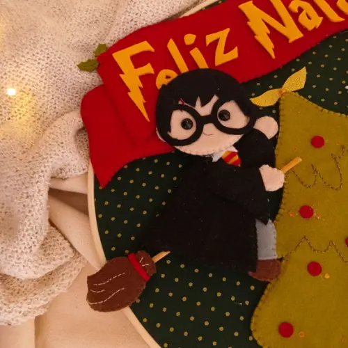 Guirlanda de Natal - Harry Potter