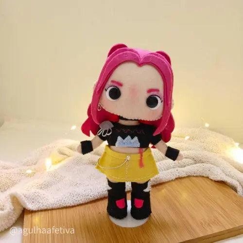 Kit Bonecas Guerreiras do Kpop