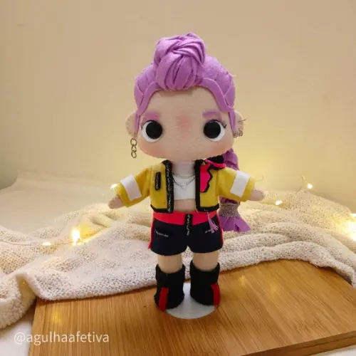 Kit Bonecas Guerreiras do Kpop
