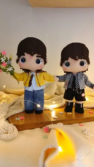 Kit Bonecos J-hope (bts) - Look Sweet Dreams