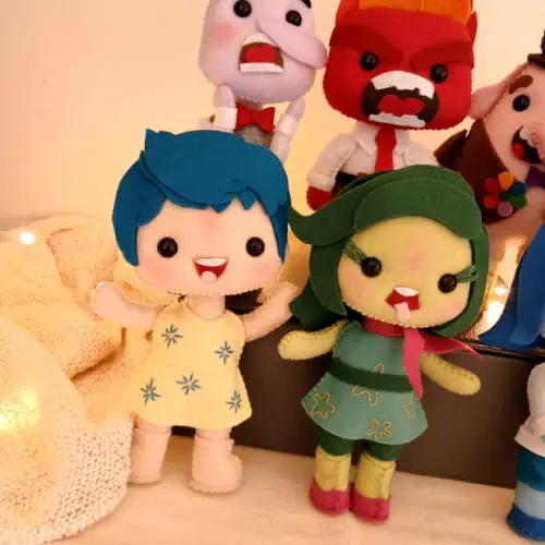 Kit Decoração Bonecos Emoções- Filme Divertidamente 1