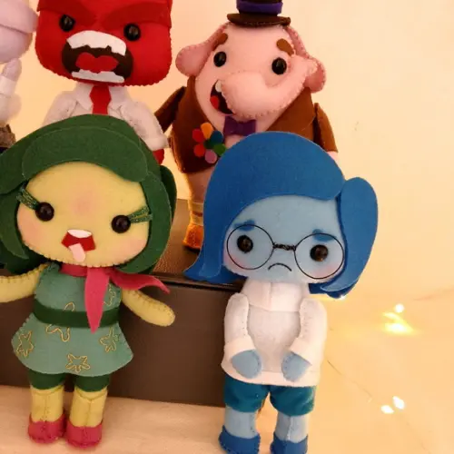 Kit Decoração Bonecos Emoções- Filme Divertidamente 1