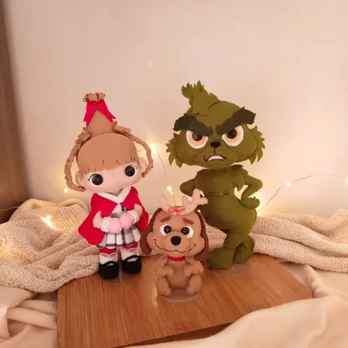 Kit Decoração de Natal- Grinch
