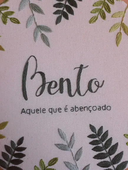 Porta Maternidade Minimalista - Folhas
