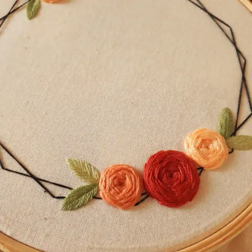 Porta-aliança Personalizável - Floral Terroso