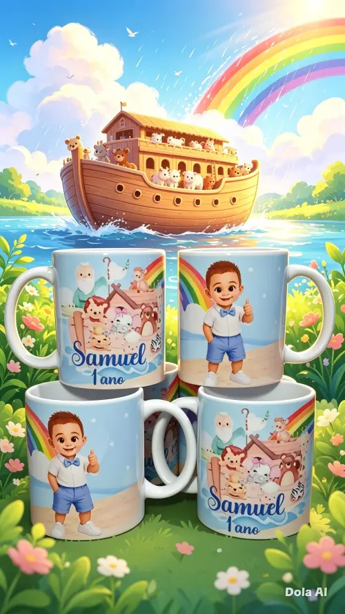 Caneca de porcelana personalizada