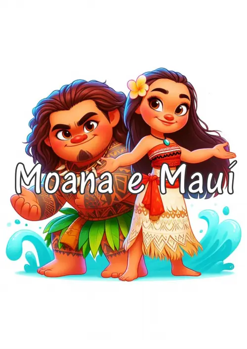 Moana e Mauí