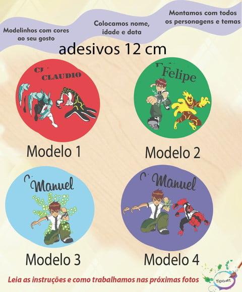 Adesivo 12 Cm-ben 10