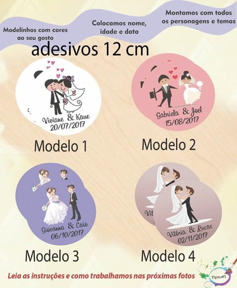 Adesivo 12 Cm-casal