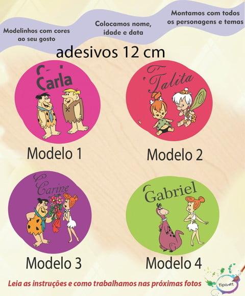 Adesivo 12 Cm-fred Flintstone