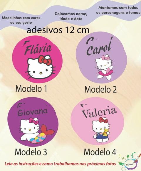 Adesivo 12 Cm-hello Kitty