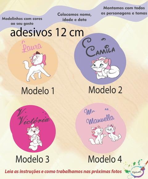 Adesivo 12 Cm-marie