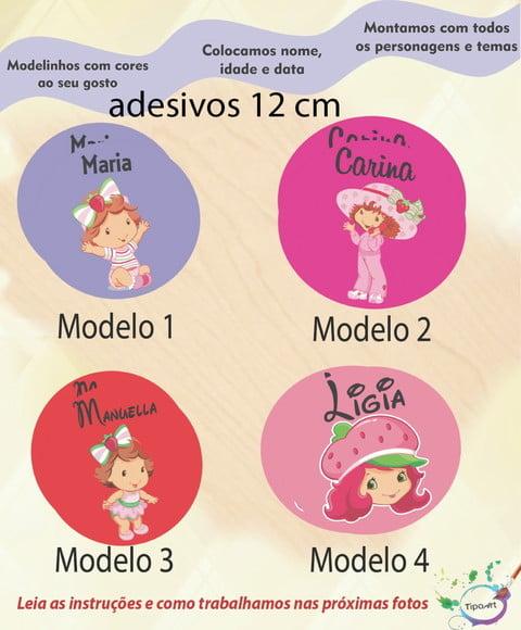 Adesivo 12 Cm-moranguinho