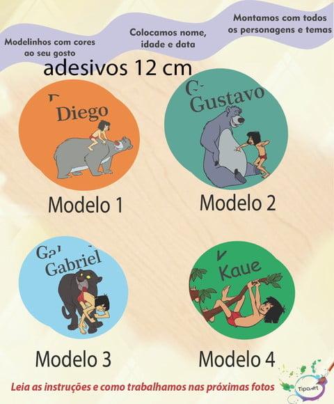 Adesivo 12 Cm-mogli