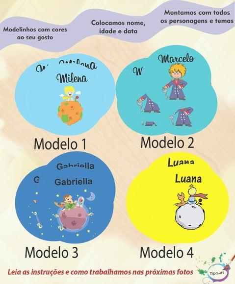 Adesivo 12 Cm-pequeno Príncipe