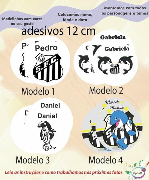 Adesivo 12 Cm-peixe