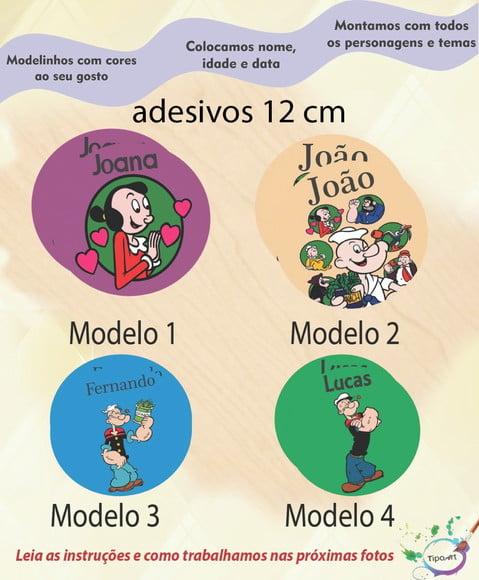 Adesivo 12 Cm-popai