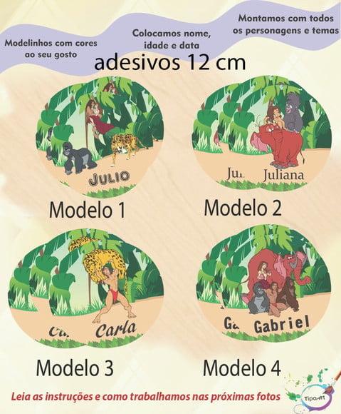 Adesivo 12 Cm-tarzan