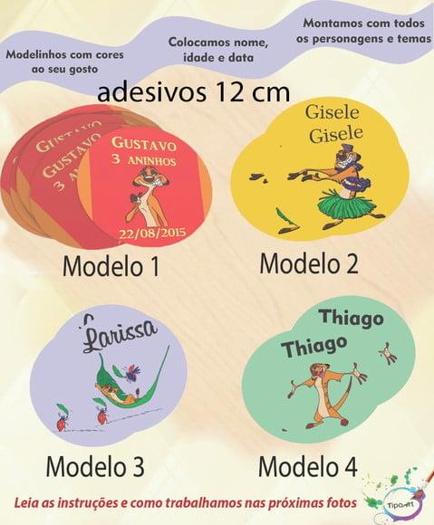 Adesivo 12 Cm-timão