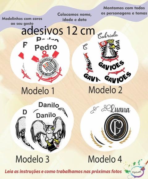 Adesivo 12 Cm-timão