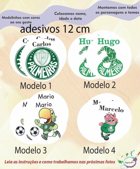 Adesivo 12 Cm-verdão