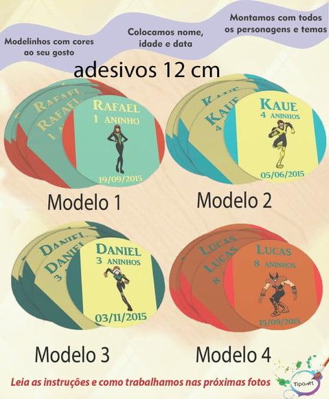 Adesivo 12 Cm-x Mens