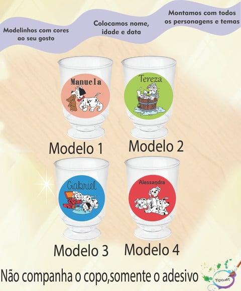 Adesivo 3,5 Cm-101 Dalmatas