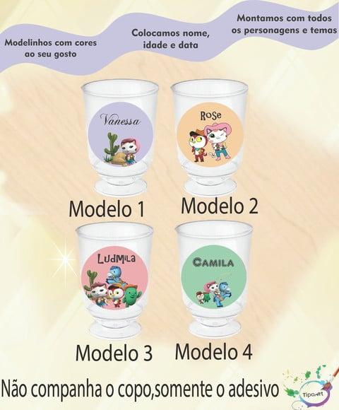 Adesivo 3,5 Cm- Sheriff Calie do Oeste