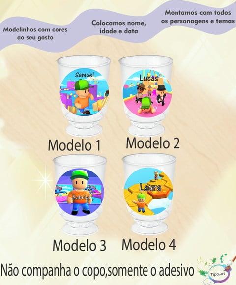 Adesivo 3,5 Cm- Stumble Guys