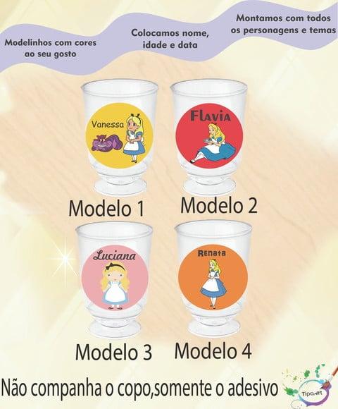 Adesivo 3,5 Cm-alice