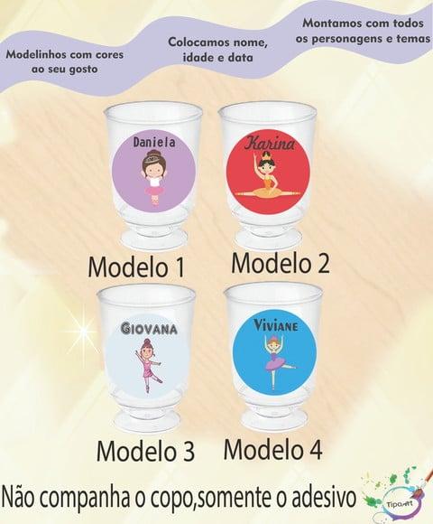 Adesivo 3,5 Cm-bailarina