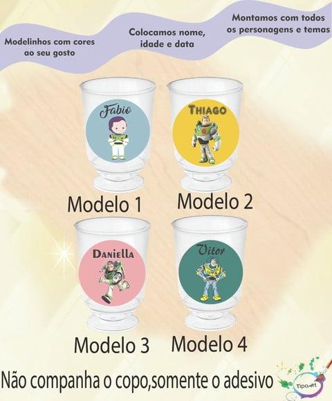 Adesivo 3,5 Cm-buzz Lightyear